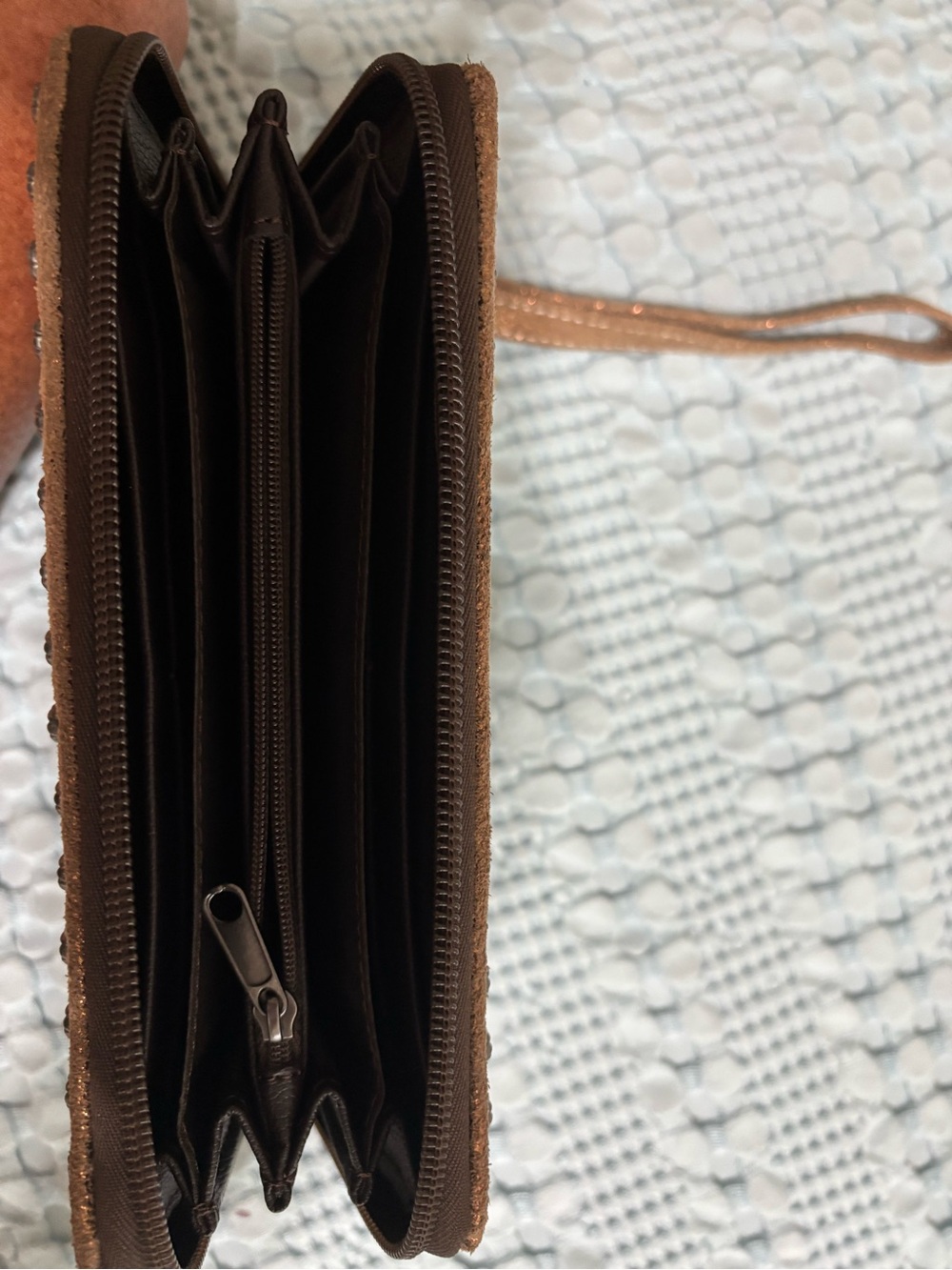 Ariat Mint Green Canvas Wallet with Cactus Print - Picture 7 of 9